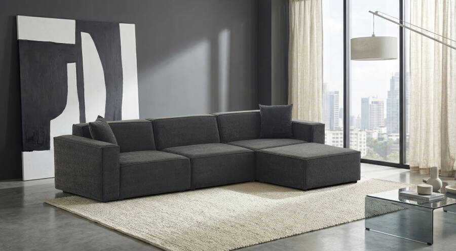 Asana 3 Tekli ve Puf - Bukle - 2