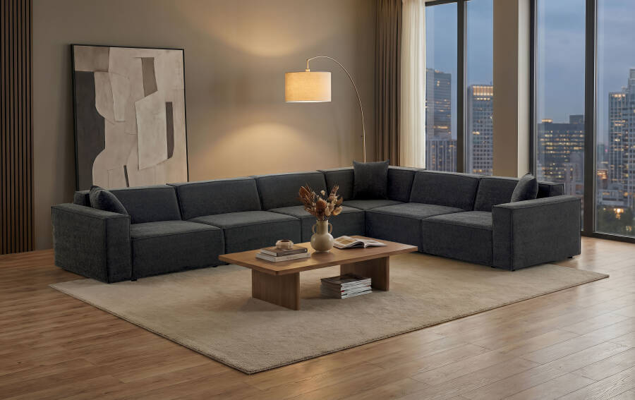 Asana 5 Tekli Köşe - Bukle - 2