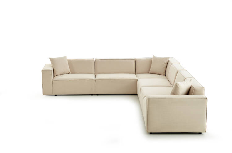 Asana 5 Tekli Köşe - Fitilli Kadife - 5