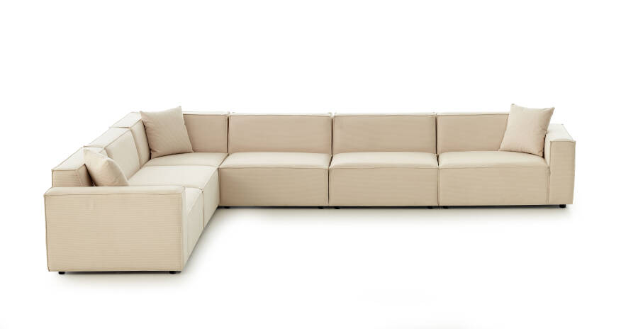 Asana 5 Tekli Köşe - Fitilli Kadife - 3