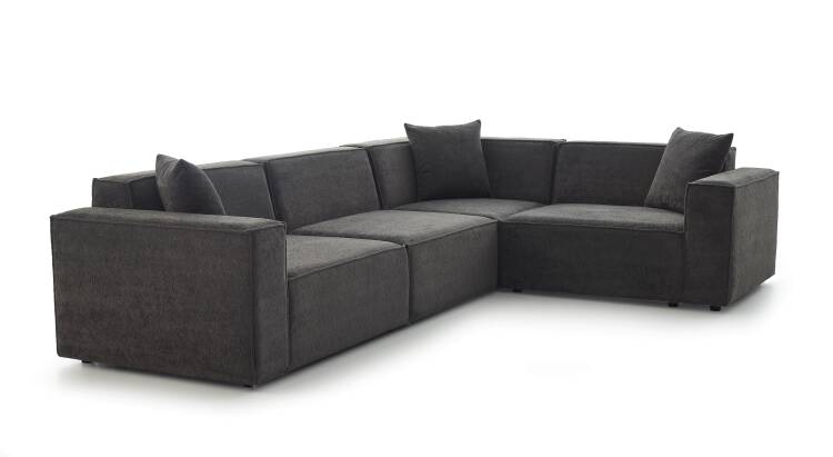 Asana 3 Tekli Köşe - Bukle