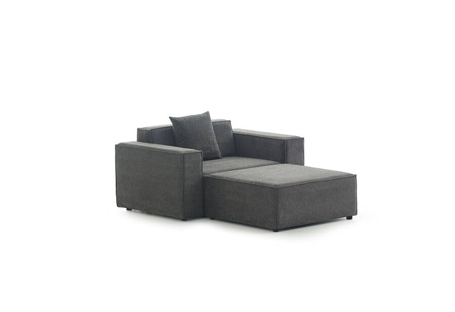 Asana Tekli ve Puf - Bukle - 1