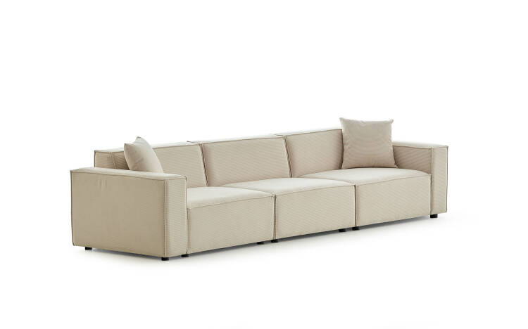 Asana 3 Tekli - Fitilli Kadife