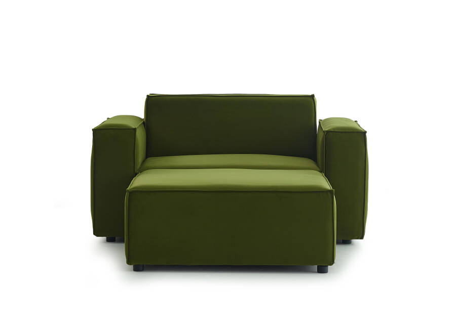 Asana Tekli ve Puf - Kadife - 5