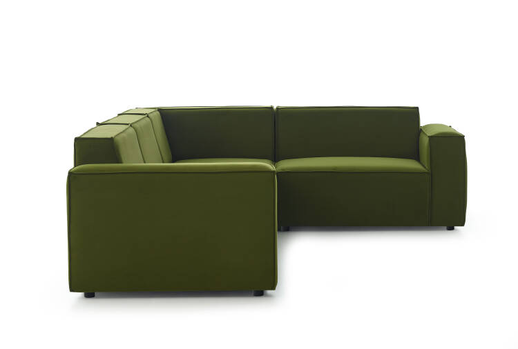 Asana 3 Tekli Köşe - Kadife - 4