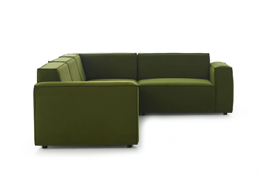 Asana 3 Tekli Köşe - Kadife - 4