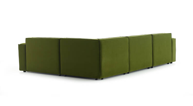 Asana 3 Tekli Köşe - Kadife - 6