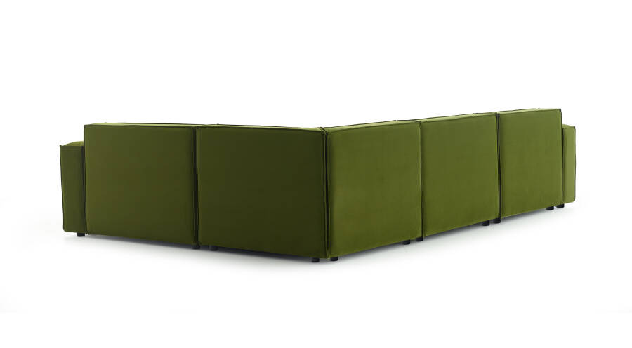 Asana 3 Tekli Köşe - Kadife - 6