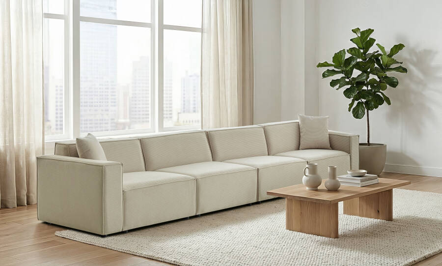 Asana 4 Tekli - Fitilli Kadife - 2