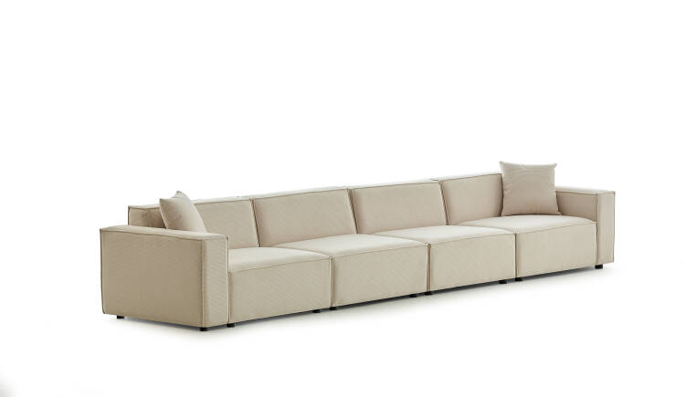 Asana 4 Tekli - Fitilli Kadife