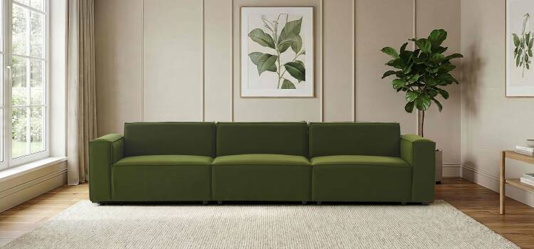 Asana 3 Tekli - Kadife (1)