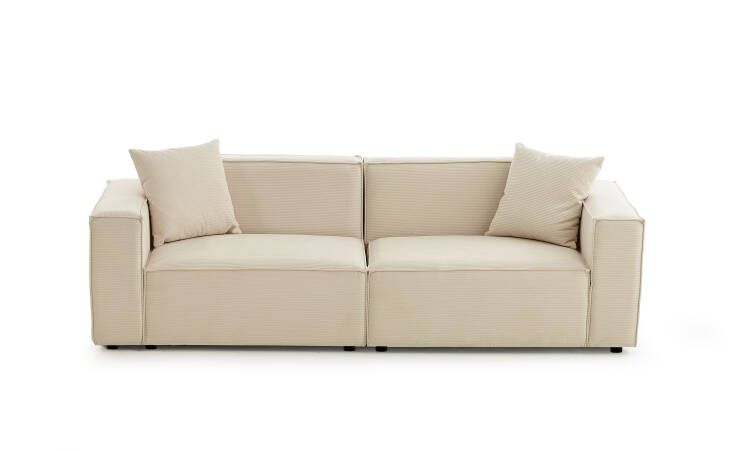 Asana Üçlü - Fitilli Kadife - 3